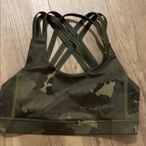 lululemon athletica Tops - Lululemon camo sports bra lululemon athletica Tops - Lululemon camo sports bra